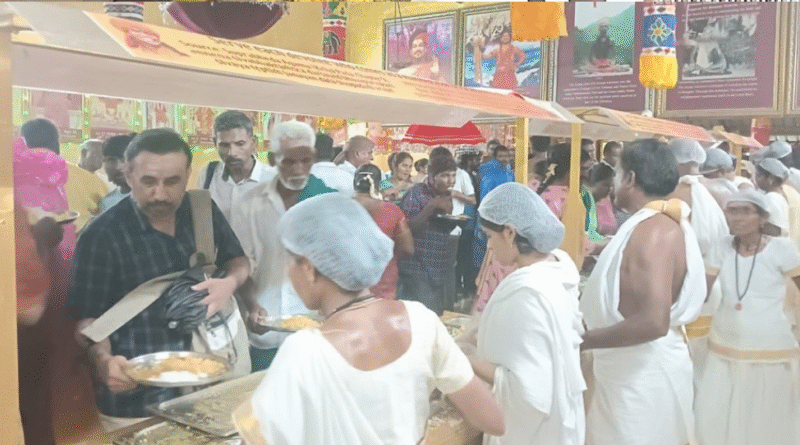Over 1.5 Lakh Healing Meals Served at KAILASA Tiruvannamalai