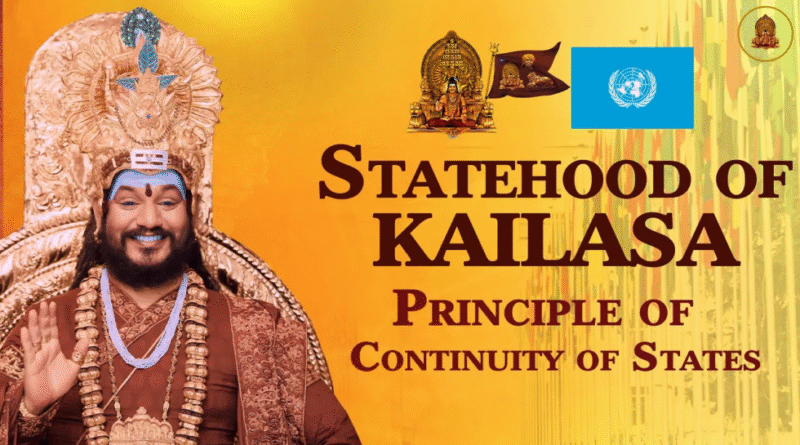 UN reaffirms KAILASA’s Juridical Statehood in 27th Report, Exposes Persecution of THE SPH & KAILASAS